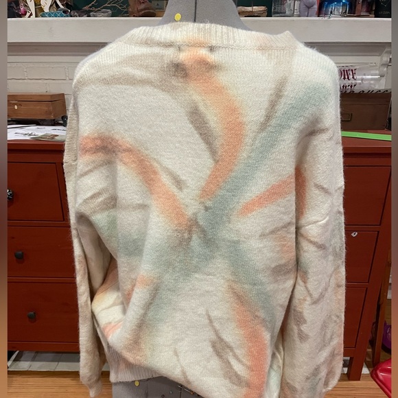 Oversized tye dye sweater - Picture 2 of 3